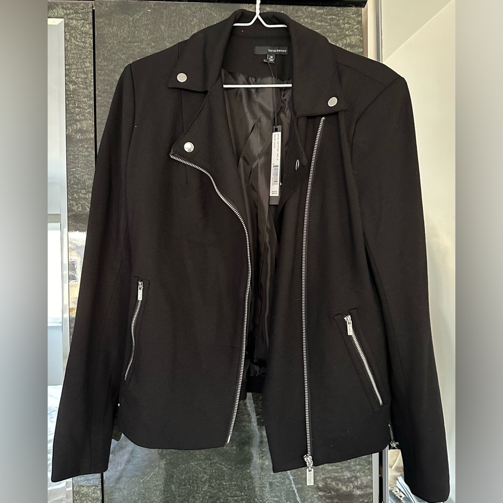 NWT Harvé Benard Moto Jacket